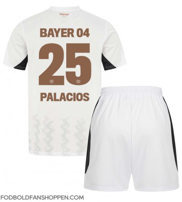Bayer Leverkusen Exequiel Palacios #25 Udebanetrøje Børn 2024-25 Kortærmet (+ Korte bukser)